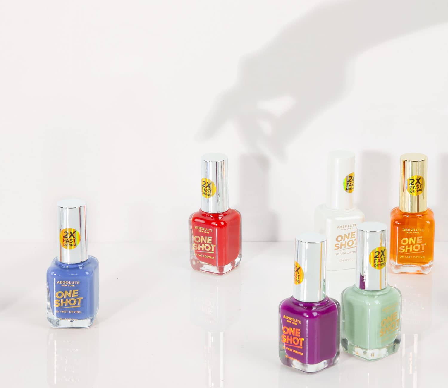 Amazon.com : Absolute New York One Shot Nail Polish, Fast Drying